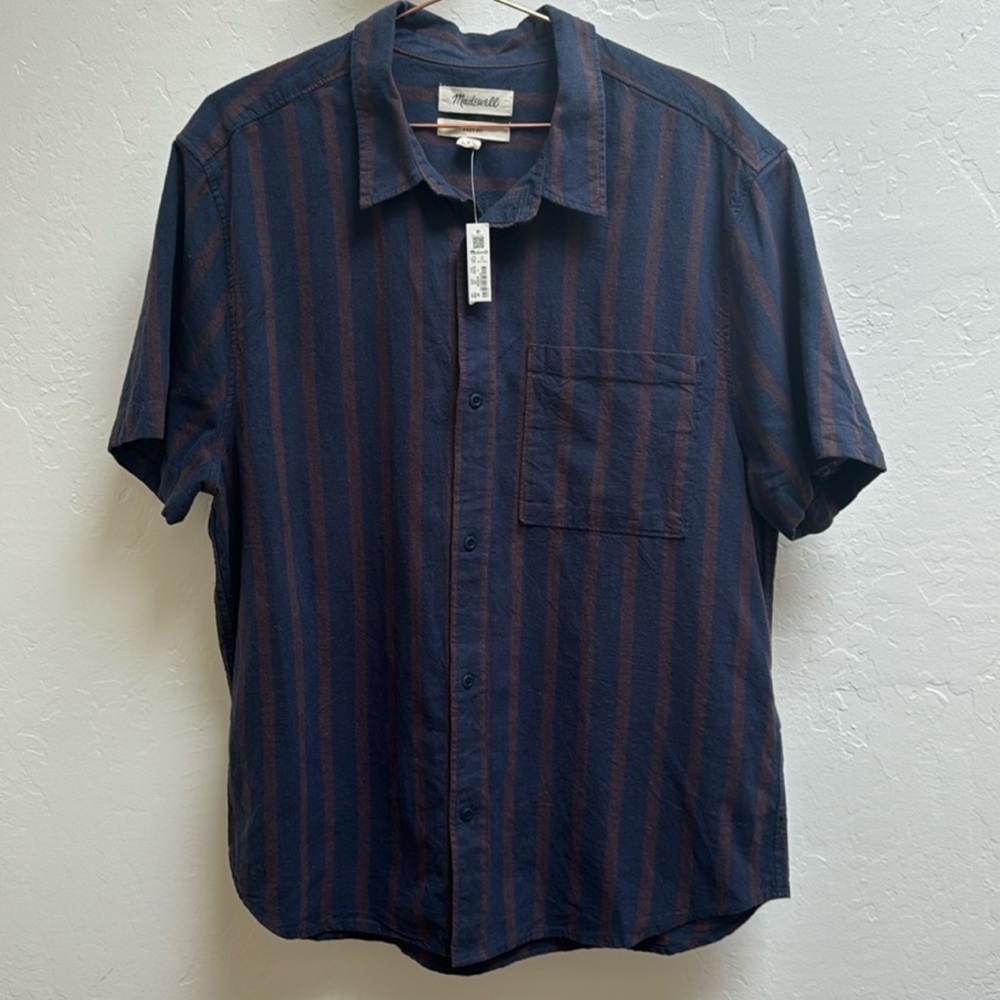 Madewell Relaxed Linen/Cotton Shirt